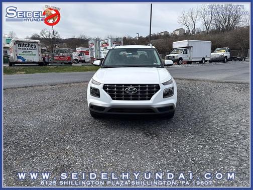 Lunar White 2026 Hyundai VENUE SEL