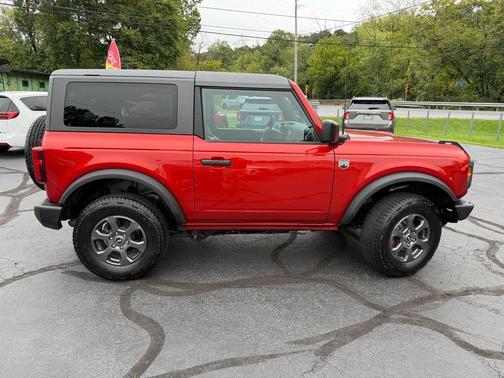 Hot Pepper Red Metallic Tinted Clearcoat 2024 Ford Bronco Big Bend