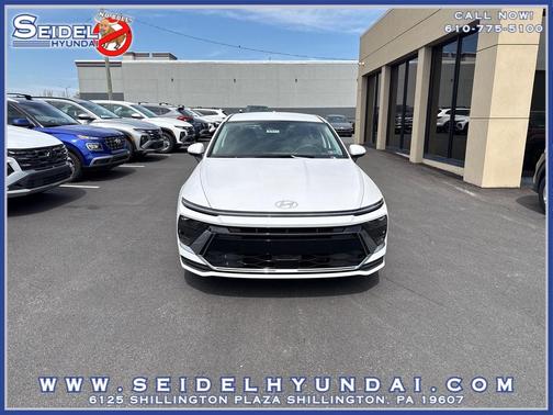 Serenity White 2026 Hyundai SONATA Hybrid SE