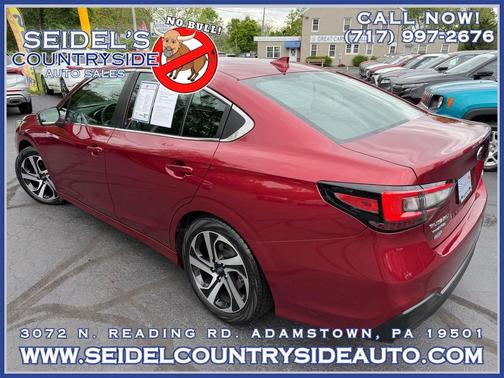 Crimson Red Pearl 2022 Subaru Legacy Limited
