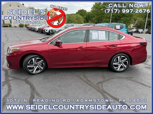 Crimson Red Pearl 2022 Subaru Legacy Limited