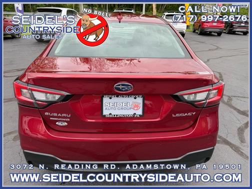 Crimson Red Pearl 2022 Subaru Legacy Limited