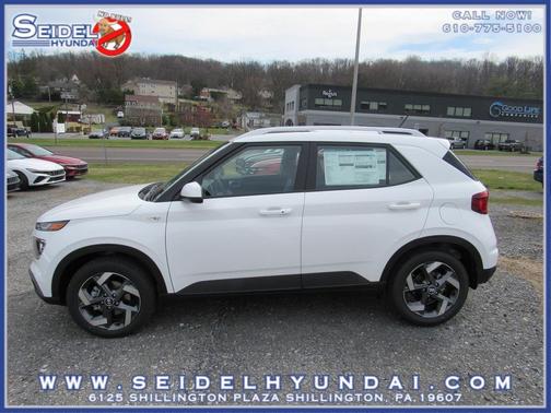 Lunar White 2026 Hyundai VENUE SEL