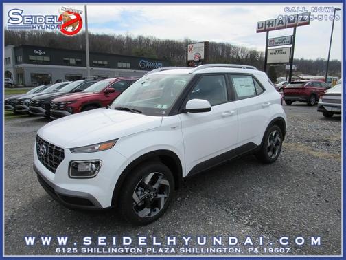 Lunar White 2026 Hyundai VENUE SEL