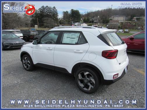 Lunar White 2026 Hyundai VENUE SEL