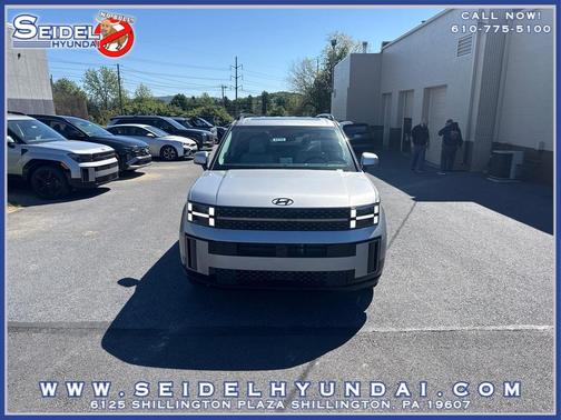 Shimmering Silver 2026 Hyundai SANTA FE HEV Calligraphy