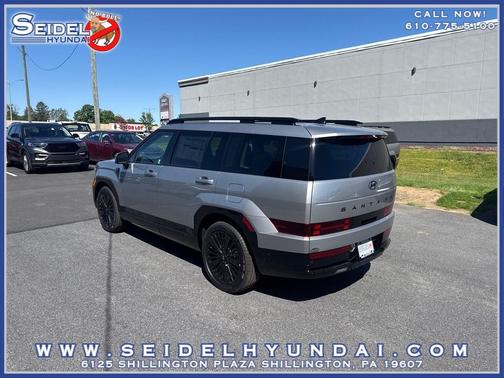 Shimmering Silver 2026 Hyundai SANTA FE HEV Calligraphy