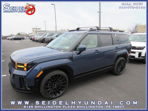 Atlantis Blue 2026 Hyundai SANTA FE Calligraphy