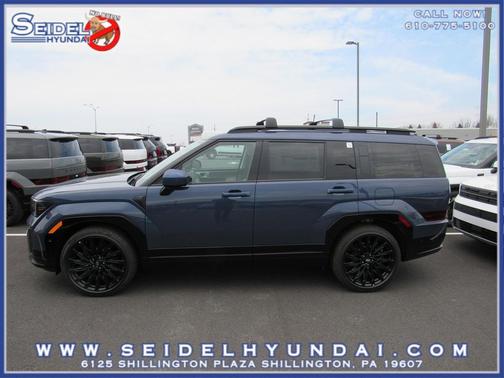 Atlantis Blue 2026 Hyundai SANTA FE Calligraphy