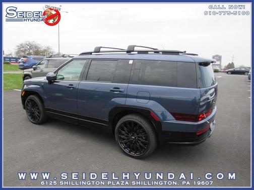 Atlantis Blue 2026 Hyundai SANTA FE Calligraphy