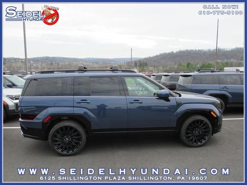 Atlantis Blue 2026 Hyundai SANTA FE Calligraphy