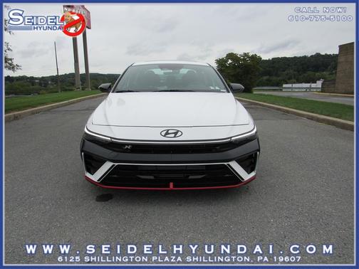 Atlas White 2026 Hyundai ELANTRA N Base