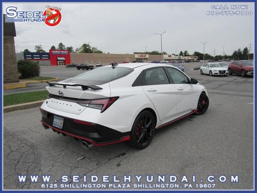 Atlas White 2026 Hyundai ELANTRA N Base