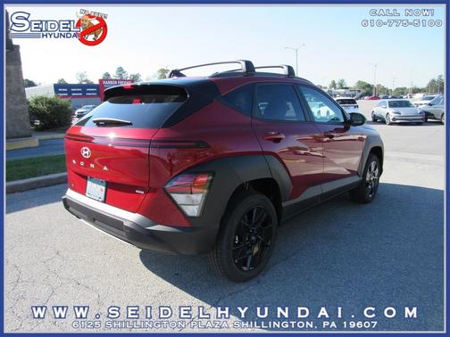 Ultimate Red Metallic 2027 Hyundai KONA SEL Sport