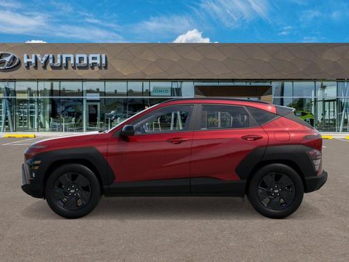 Ultimate Red Metallic 2027 Hyundai KONA SEL Sport