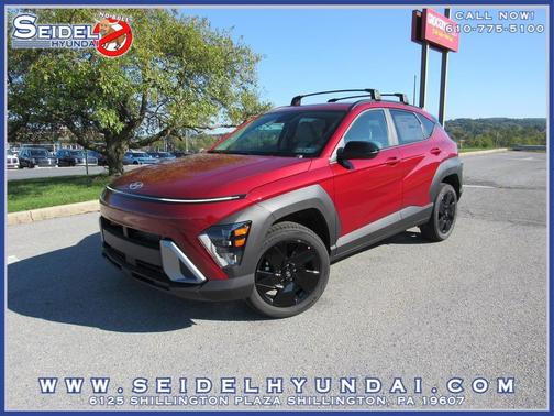 Ultimate Red Metallic 2027 Hyundai KONA SEL Sport
