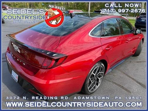 Ultimate Red 2023 Hyundai SONATA SE
