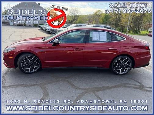 Ultimate Red 2023 Hyundai SONATA SE