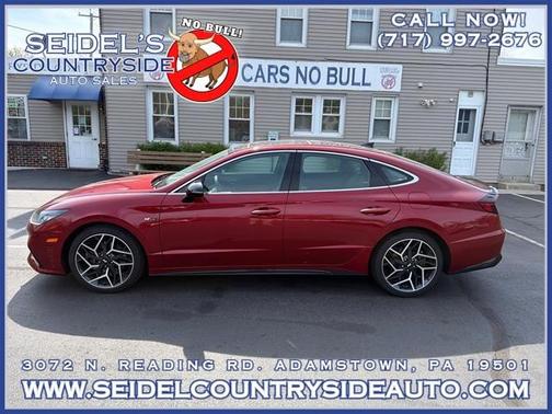 Ultimate Red 2023 Hyundai SONATA SE