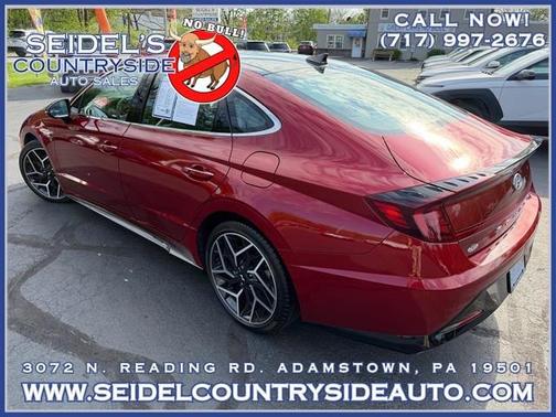 Ultimate Red 2023 Hyundai SONATA SE