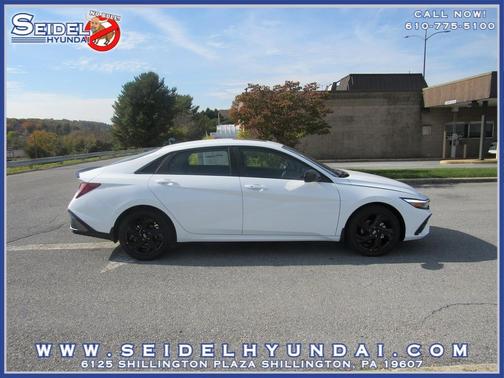 Serenity White 2026 Hyundai ELANTRA Sport