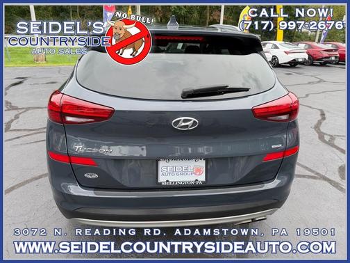 Dusk Blue 2020 Hyundai TUCSON Sport