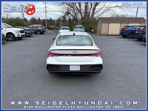 Serenity White 2026 Hyundai ELANTRA Sport