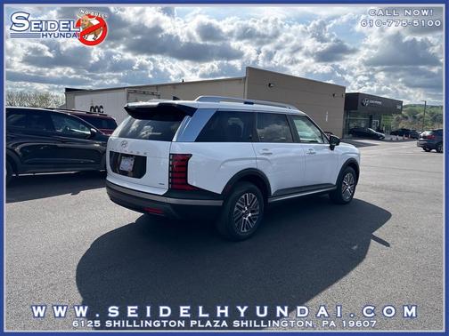Creamy White Pearl 2026 Hyundai Palisade Hybrid SEL 8P