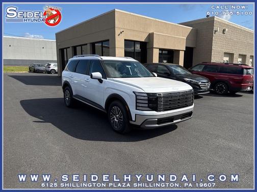 Creamy White Pearl 2026 Hyundai Palisade Hybrid SEL 8P
