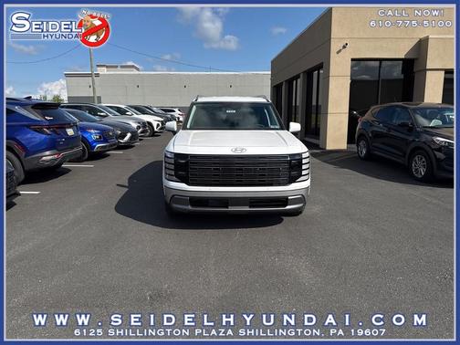 Creamy White Pearl 2026 Hyundai Palisade Hybrid SEL 8P