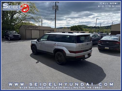 Shimmering Silver 2026 Hyundai SANTA FE HEV Calligraphy