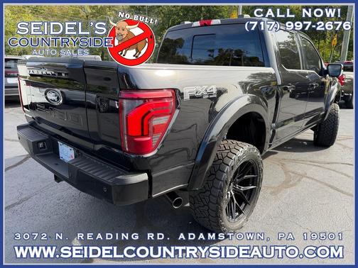 Agate Black Metallic 2025 Ford F-150 Platinum