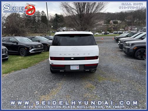 Serenity White 2026 Hyundai SANTA FE SEL 2.4