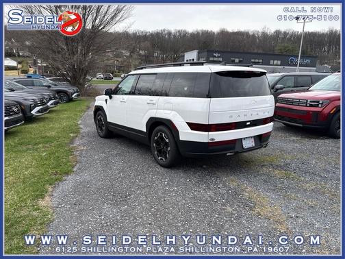 Serenity White 2026 Hyundai SANTA FE SEL 2.4