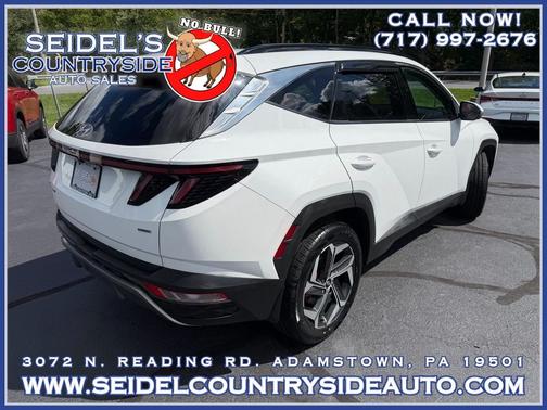 Serenity White Pearl 2023 Hyundai TUCSON Limited