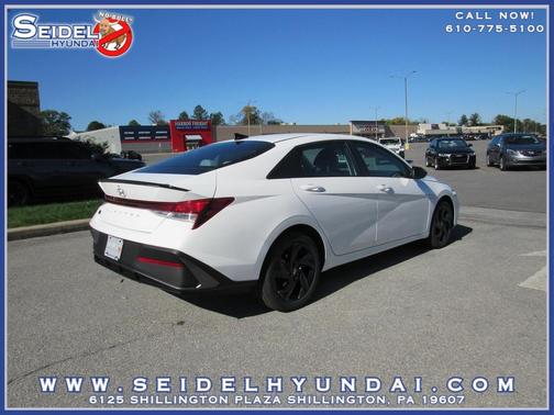 Serenity White 2026 Hyundai ELANTRA Sport