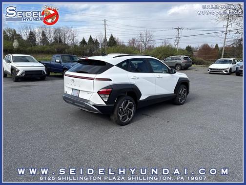 Atlas White 2026 Hyundai KONA SEL Premium