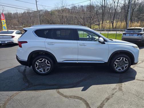 Quartz White 2022 Hyundai SANTA FE Limited