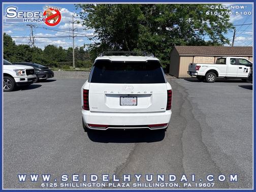 Creamy White Pearl 2026 Hyundai Palisade Hybrid Calligraphy