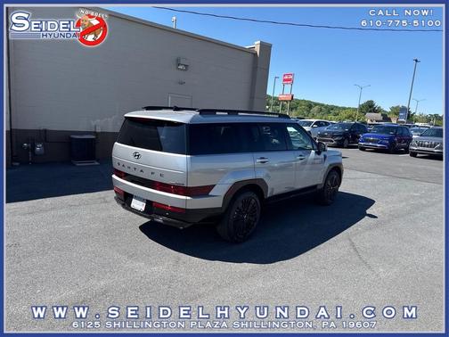 Shimmering Silver 2026 Hyundai SANTA FE HEV Calligraphy