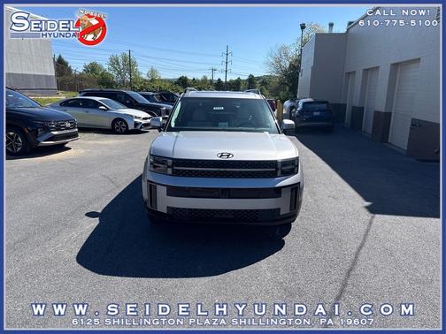 Shimmering Silver 2026 Hyundai SANTA FE HEV Calligraphy