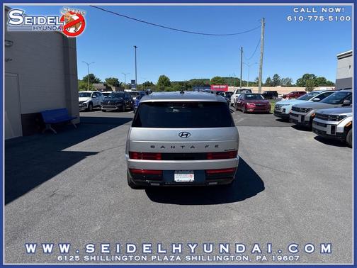 Shimmering Silver 2026 Hyundai SANTA FE HEV Calligraphy