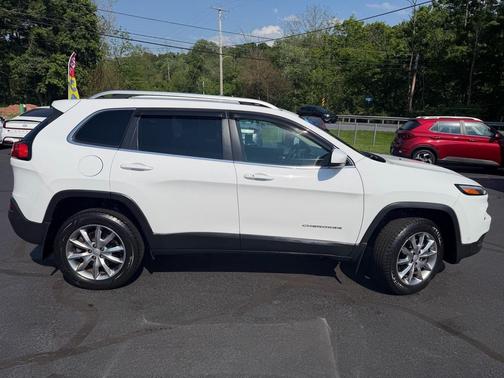 Bright White Clearcoat 2017 Jeep Cherokee Limited