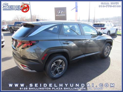 Amazon Gray 2026 Hyundai TUCSON Hybrid Blue SE