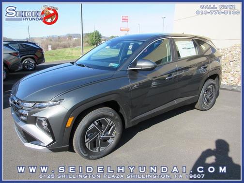Amazon Gray 2026 Hyundai TUCSON Hybrid Blue SE