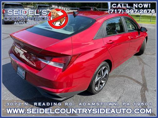 Scarlet Red Pearl 2023 Hyundai ELANTRA SEL