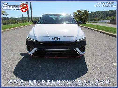 Atlas White 2026 Hyundai ELANTRA N Base
