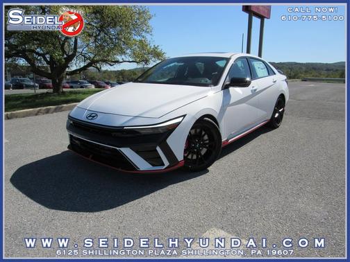 Atlas White 2026 Hyundai ELANTRA N Base