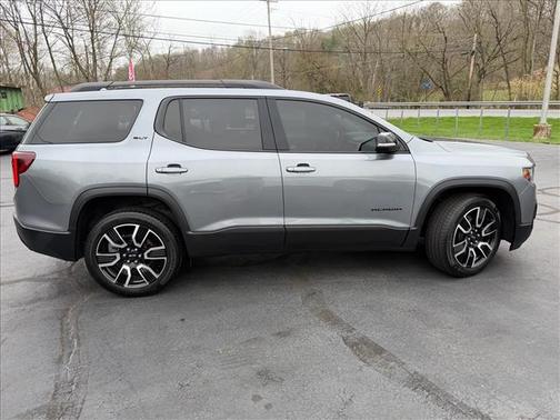 Satin Steel Metallic 2021 GMC Acadia AWD SLT