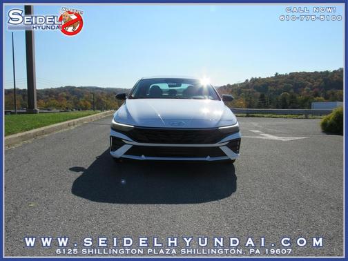 Serenity White 2026 Hyundai ELANTRA Sport